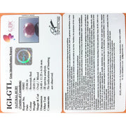 11.22 Ratti Natural ruby with Govt. Lab Certificate-(1221)